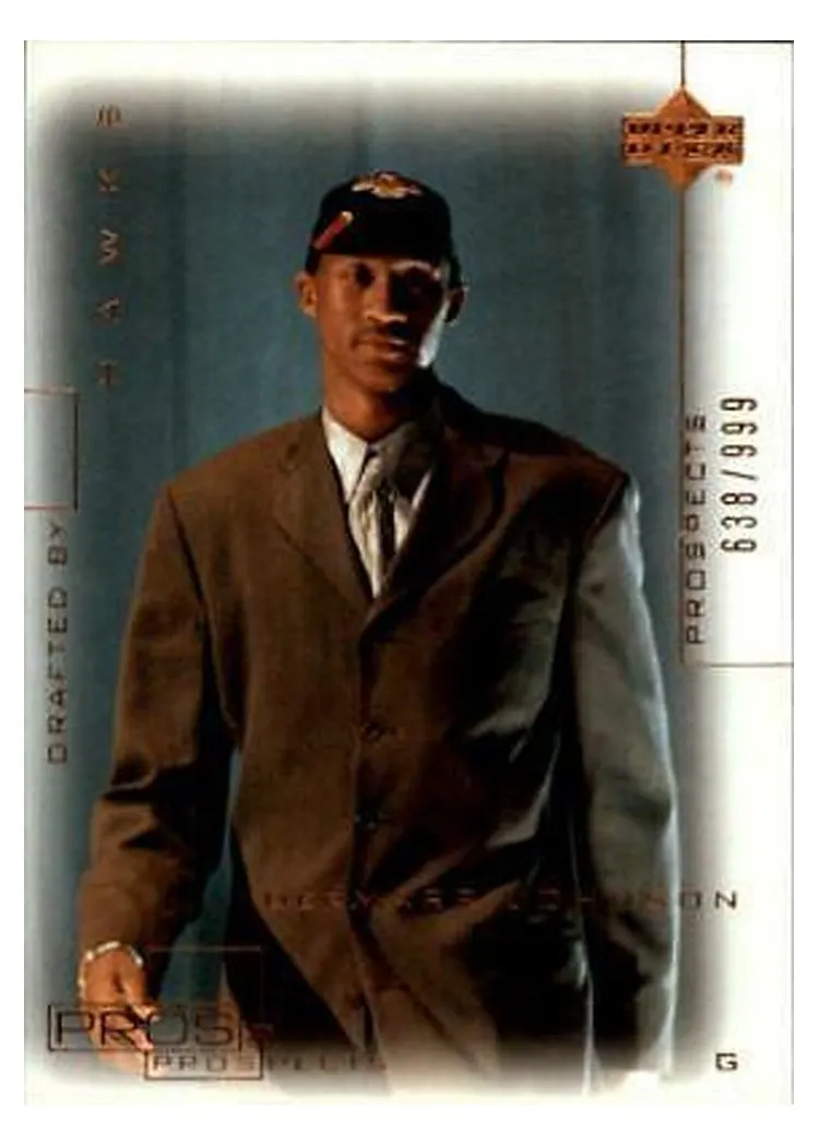 2000 Upper Deck Pros & Prospects Dermarr Johnson #96 card