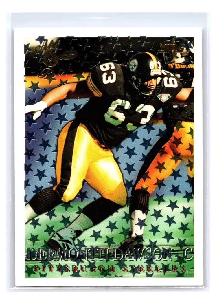 1995 Topps All Pros Dermontti Dawson #AP4 card