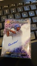 2023 Bowman Inception Primordial Prospect Autographs Derniche Valdez #PPA-DV card