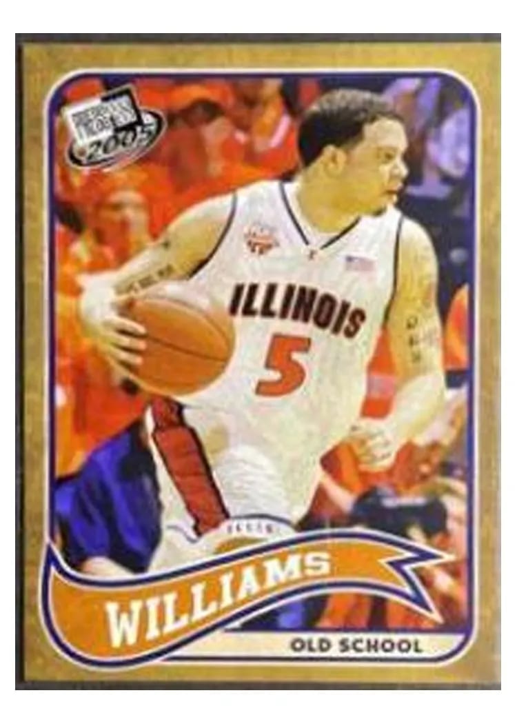 2005 Press Pass Old School Deron Williams #23 card