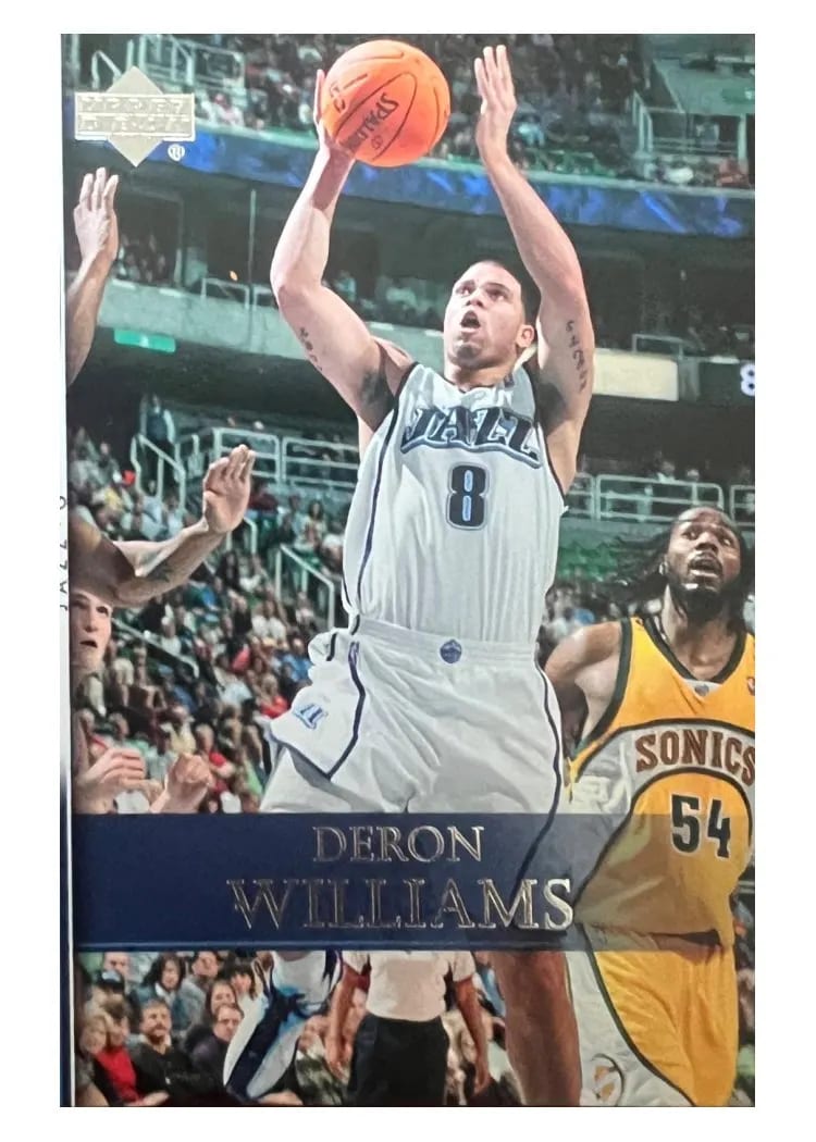 2007 Upper Deck Deron Williams #84 card