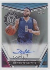 2023-24 Topps Chrome Certified Autographs Deron Williams #CA-DW card