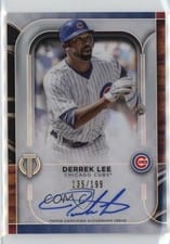 2022 Topps Tribute Autographs Derrek Lee #TA-DL card