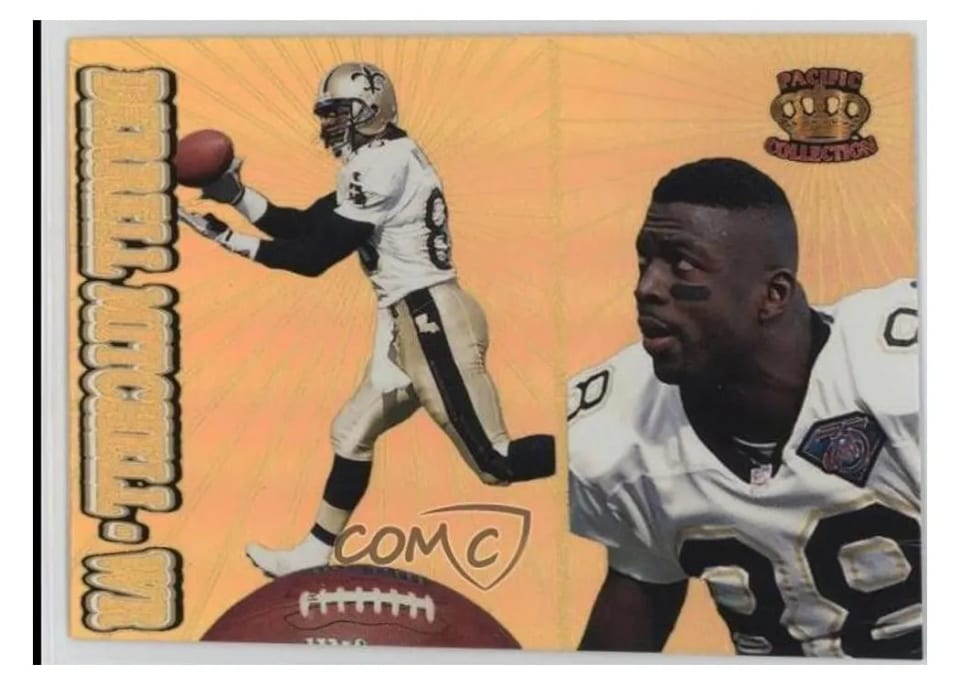 1995 Pacific Prisms Derrell Mitchell #59 card