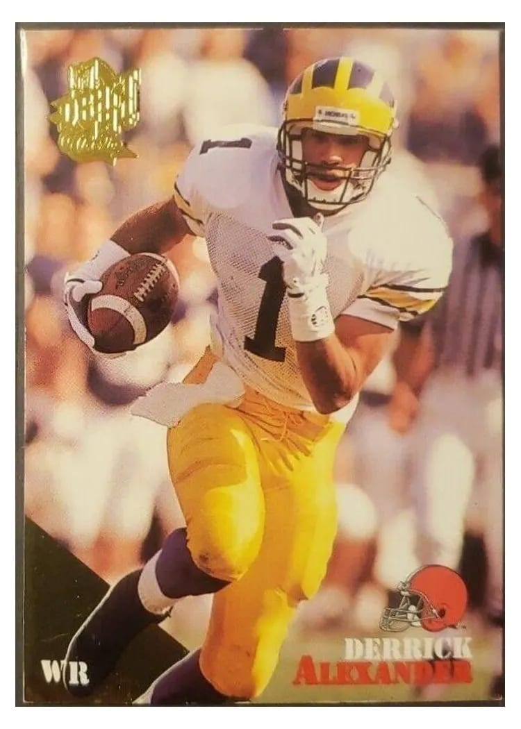 1994 Classic Derrick Alexander #46 card