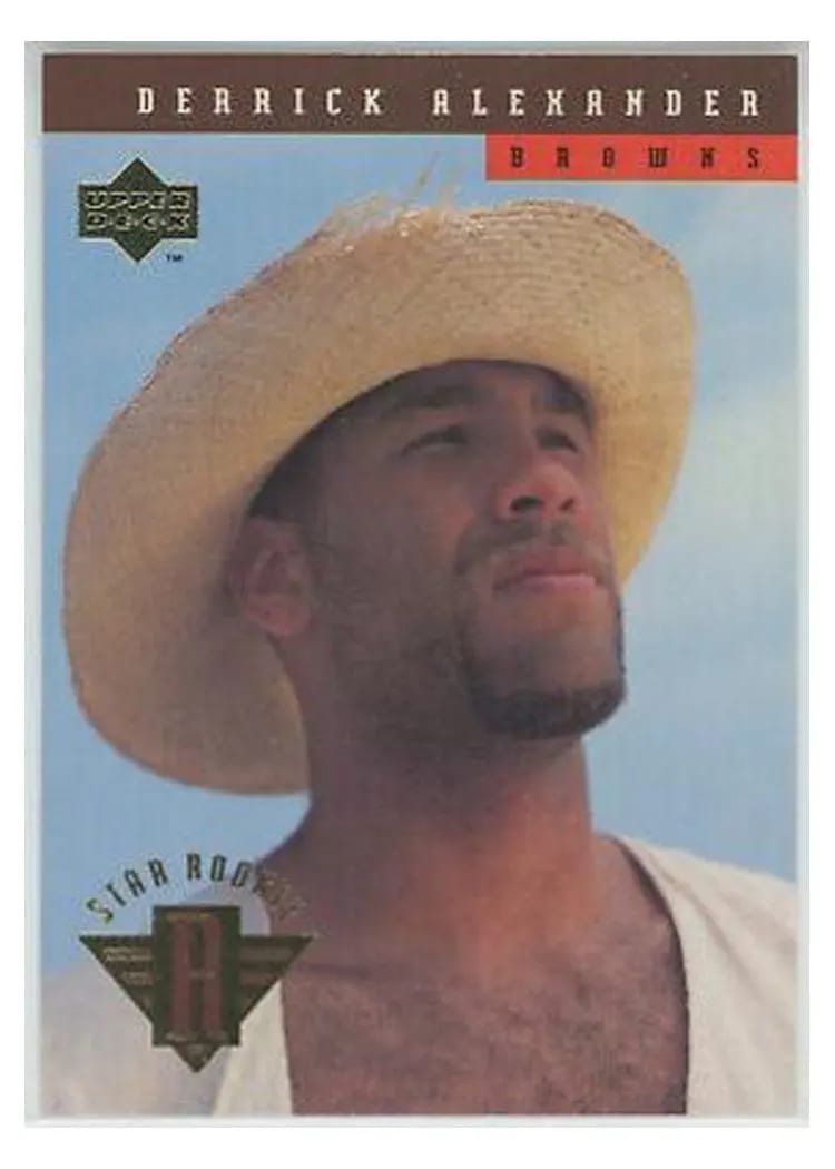 1994 Upper Deck Derrick Alexander #3 card