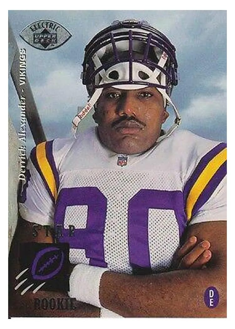 1995 Upper Deck Derrick Alexander #11 card