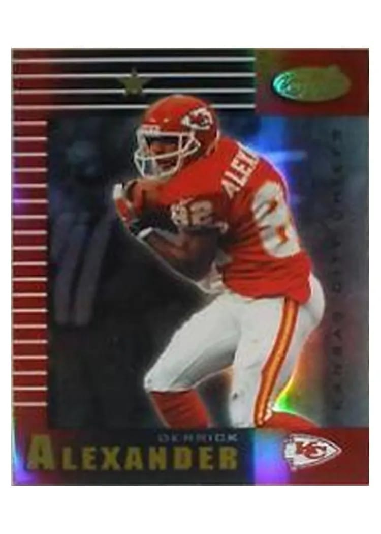 1999 Leaf Certified Derrick Alexander #44 card