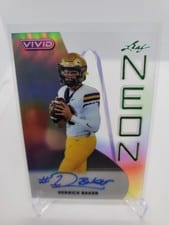 2025 Leaf Vivid Neon Autographs Derrick Baker #NA-DB1 card