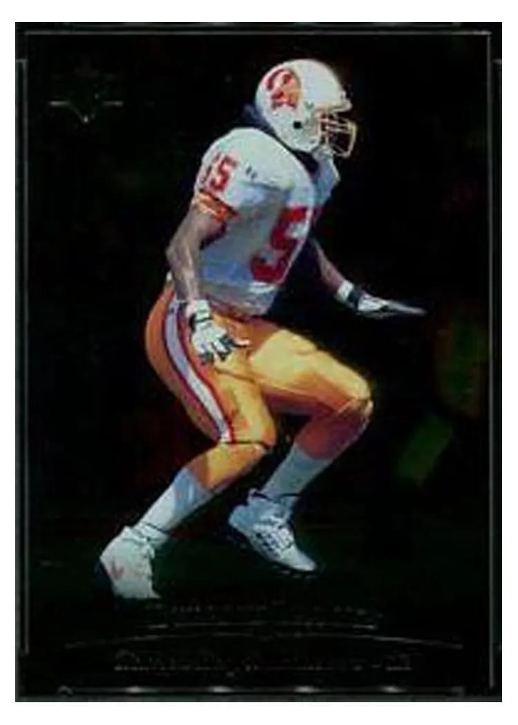 1996 Upper Deck Silver Derrick Brooks #29 card