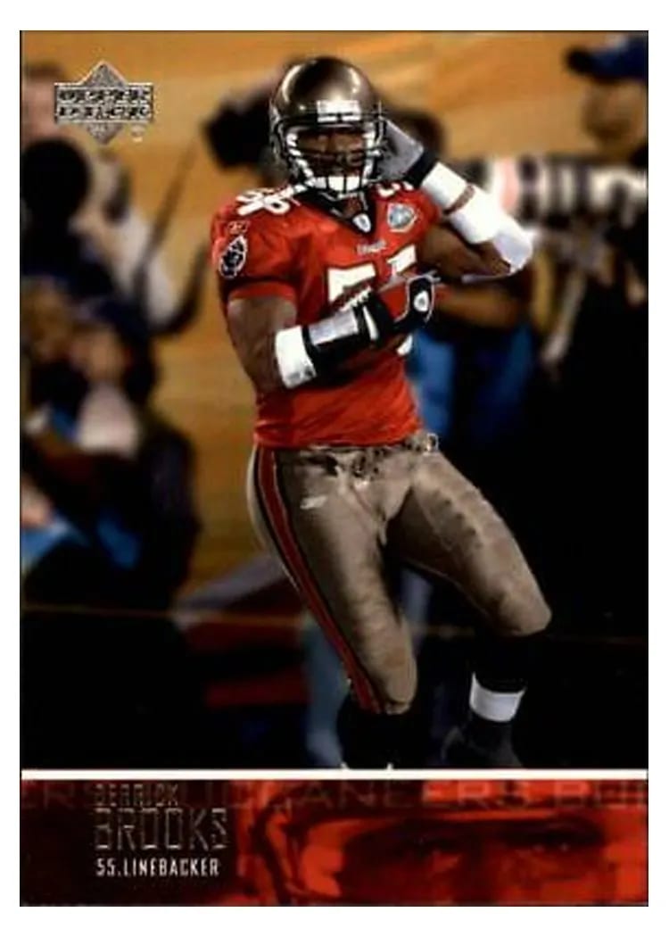 2003 Upper Deck Derrick Brooks #2 card