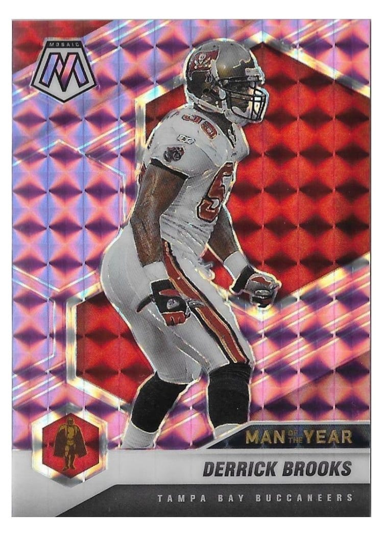 2021 Panini Mosaic Base Set Derrick Brooks #274 card