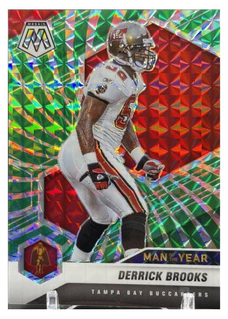 2021 Panini Mosaic Base Set Derrick Brooks #274 card