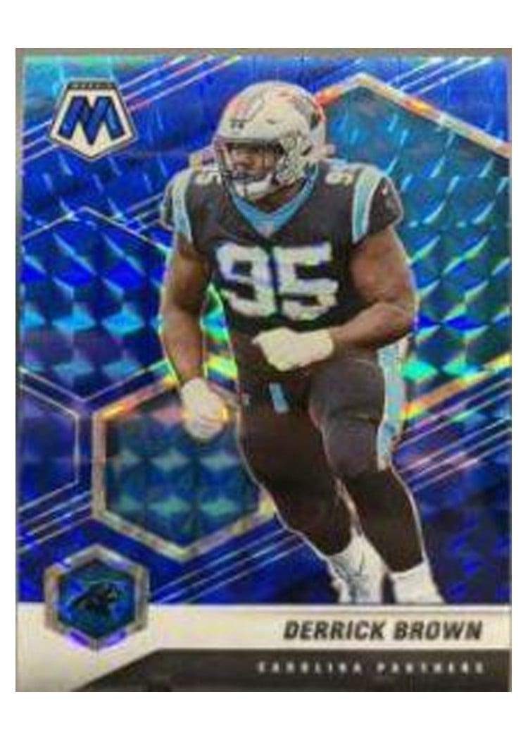 2021 Panini Mosaic Base Set Derrick Brown #39 card
