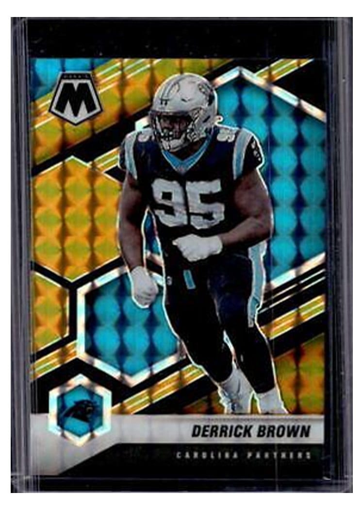 2021 Panini Mosaic Base Set Derrick Brown #39 card