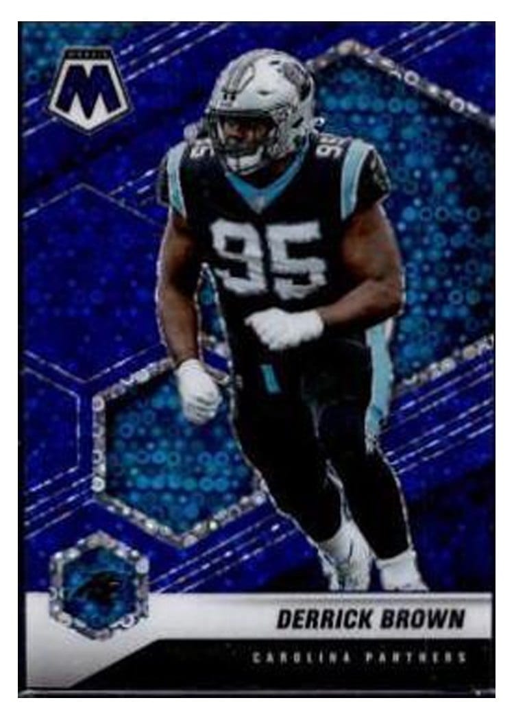2021 Panini Mosaic Base Set Derrick Brown #39 card