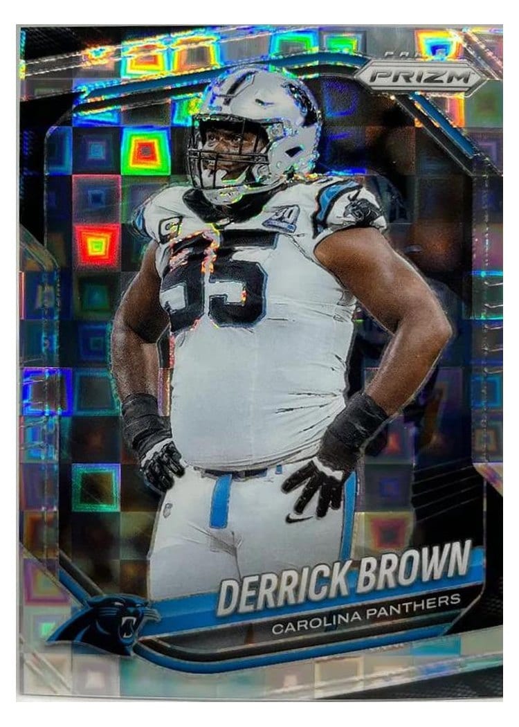 2025 Panini Prizm Base Set Derrick Brown #76 card