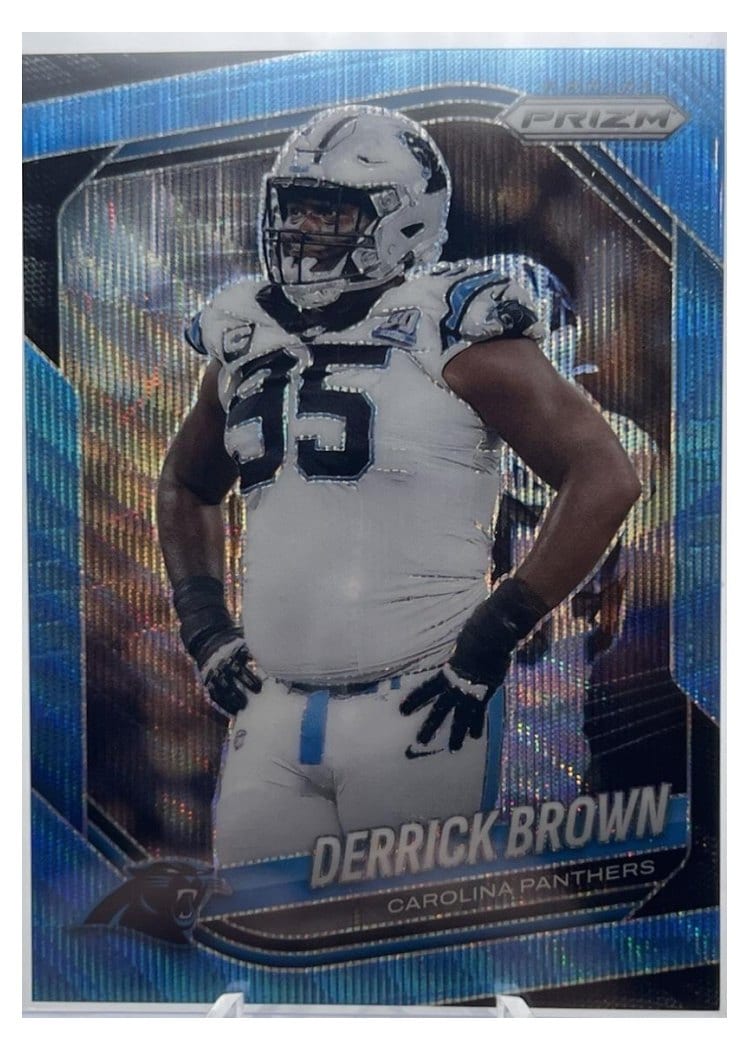 2025 Panini Prizm Base Set Derrick Brown #76 card