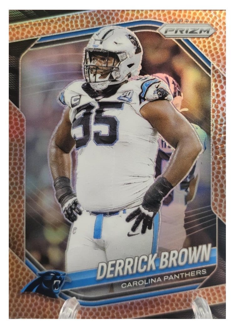 2025 Panini Prizm Base Set Derrick Brown #76 card