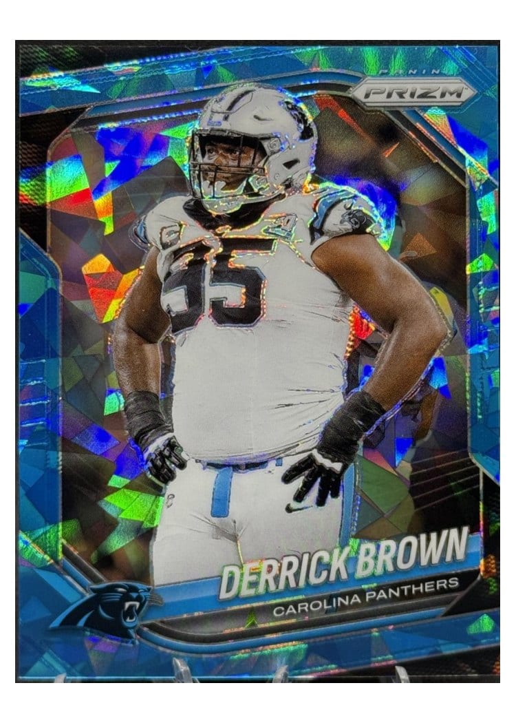 2025 Panini Prizm Base Set Derrick Brown #76 card