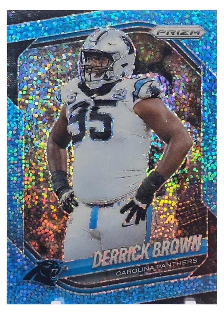 2025 Panini Prizm Base Set Derrick Brown #76 card
