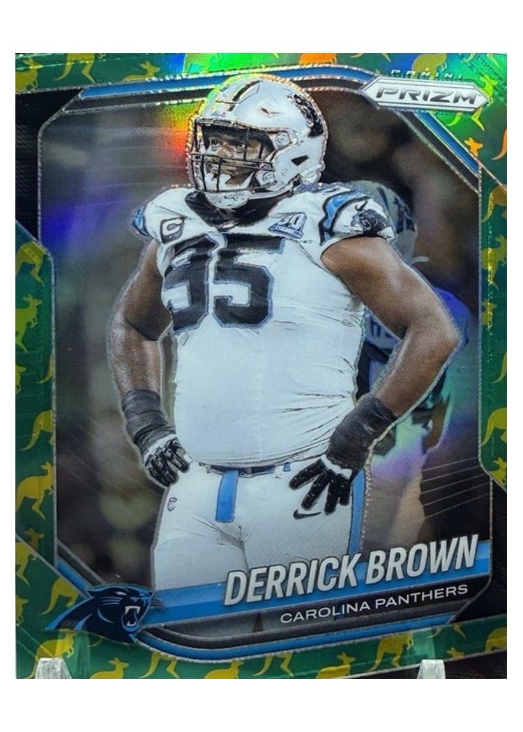 2025 Panini Prizm Base Set Derrick Brown #76 card