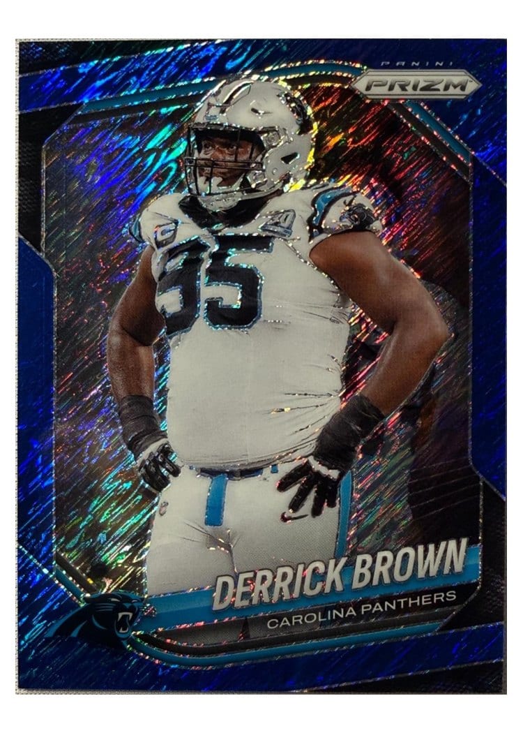 2025 Panini Prizm Base Set Derrick Brown #76 card