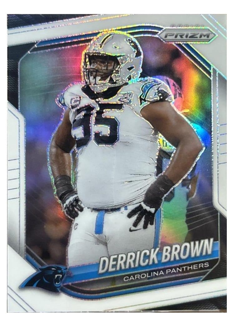 2025 Panini Prizm Base Set Derrick Brown #76 card