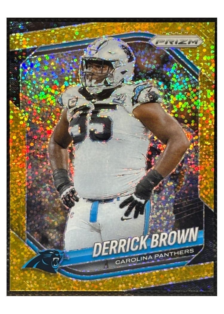 2025 Panini Prizm Base Set Derrick Brown #76 card