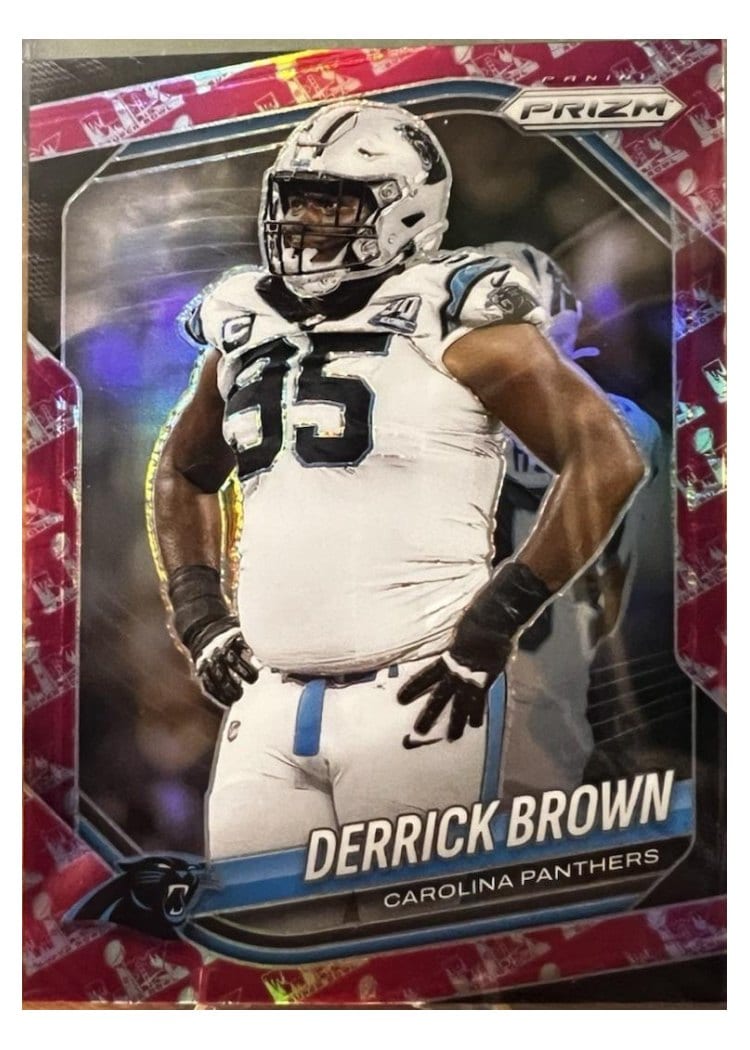 2025 Panini Prizm Base Set Derrick Brown #76 card