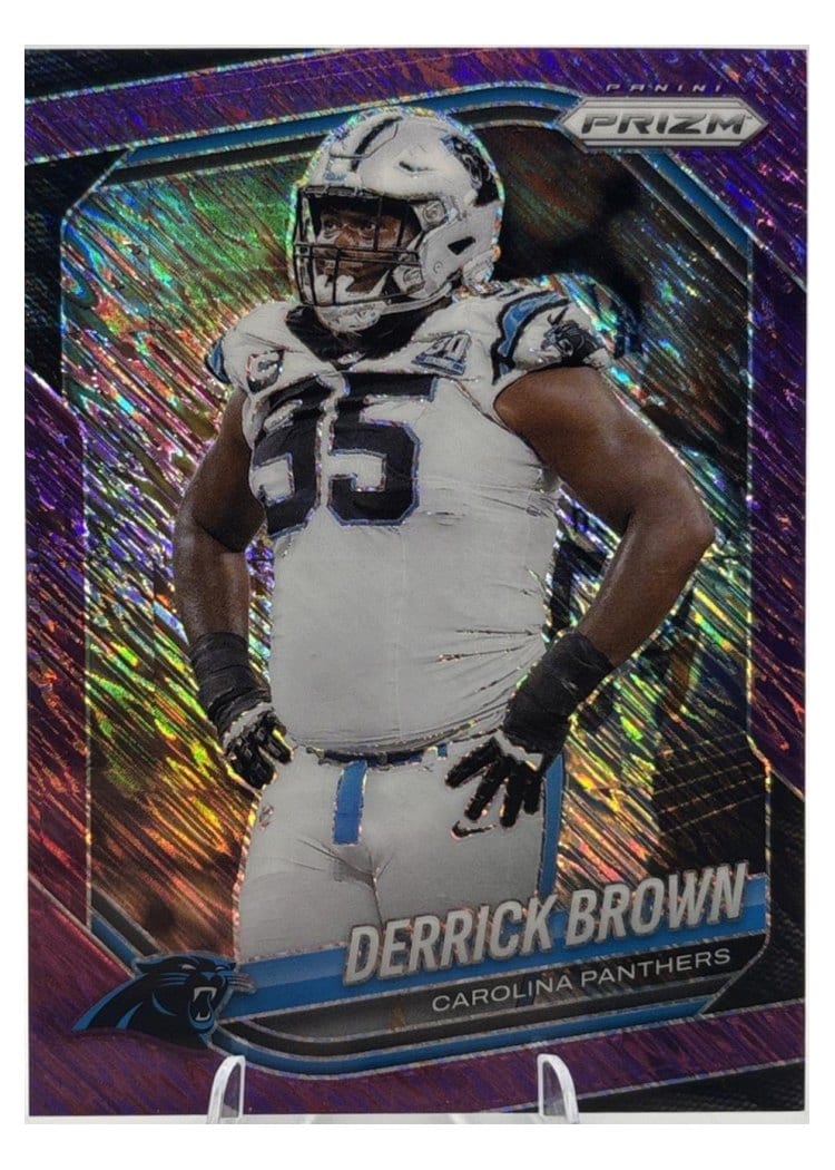 2025 Panini Prizm Base Set Derrick Brown #76 card