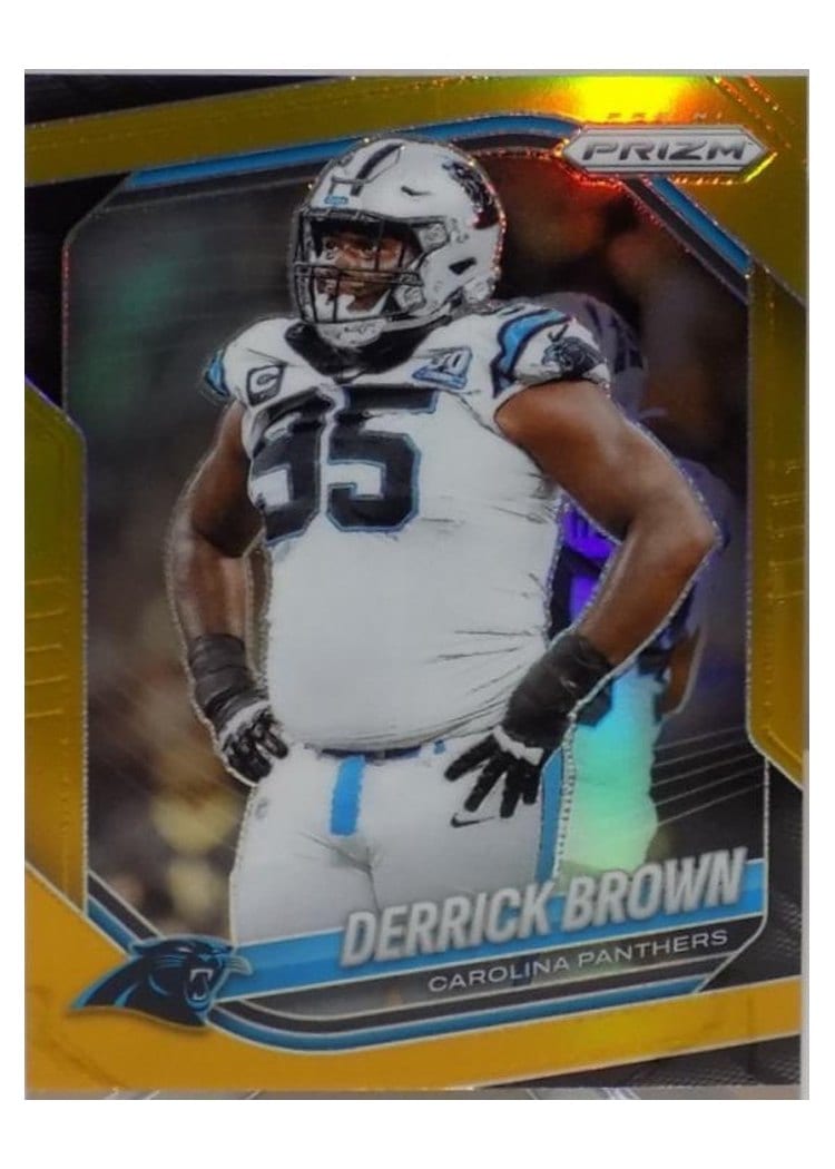 2025 Panini Prizm Base Set Derrick Brown #76 card