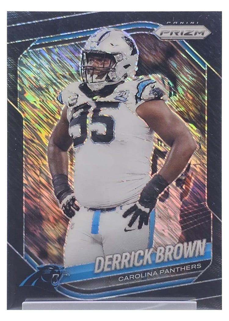2025 Panini Prizm Base Set Derrick Brown #76 card