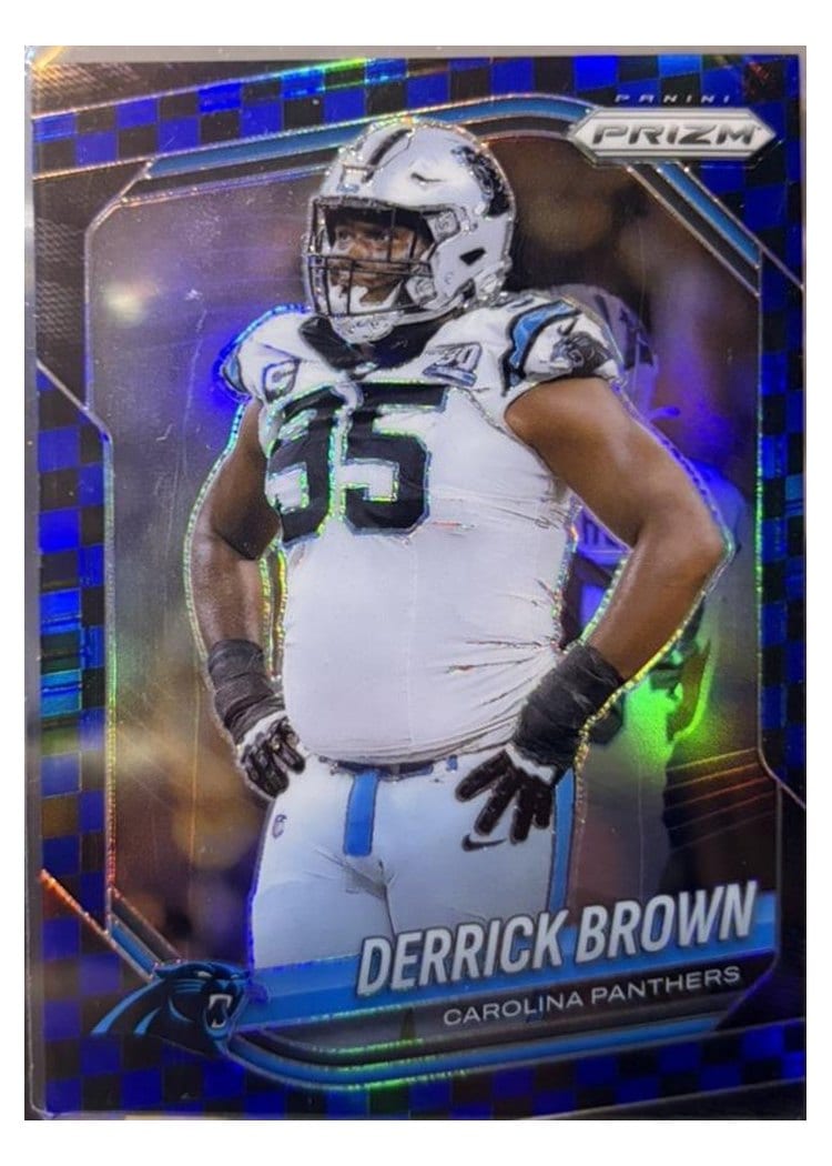 2025 Panini Prizm Base Set Derrick Brown #76 card