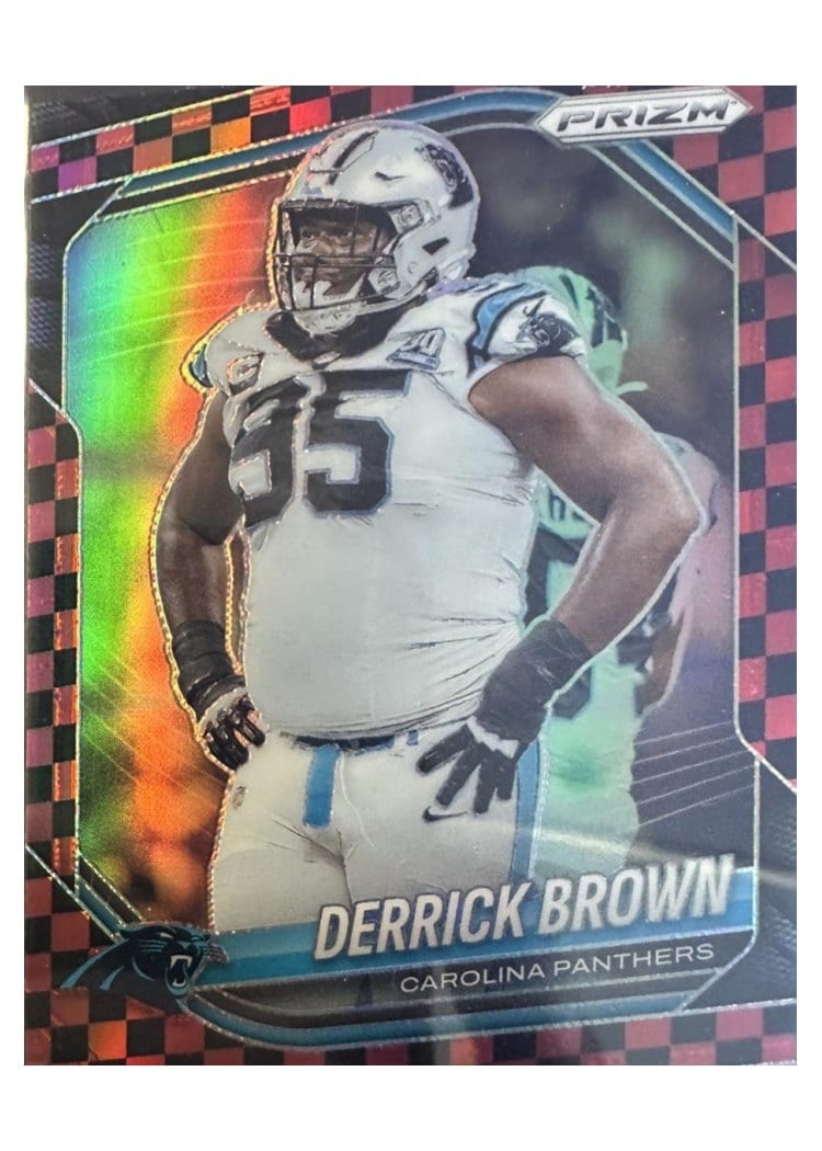 2025 Panini Prizm Base Set Derrick Brown #76 card