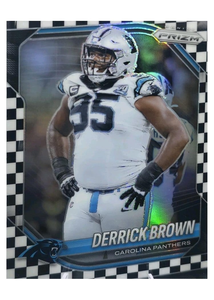 2025 Panini Prizm Base Set Derrick Brown #76 card