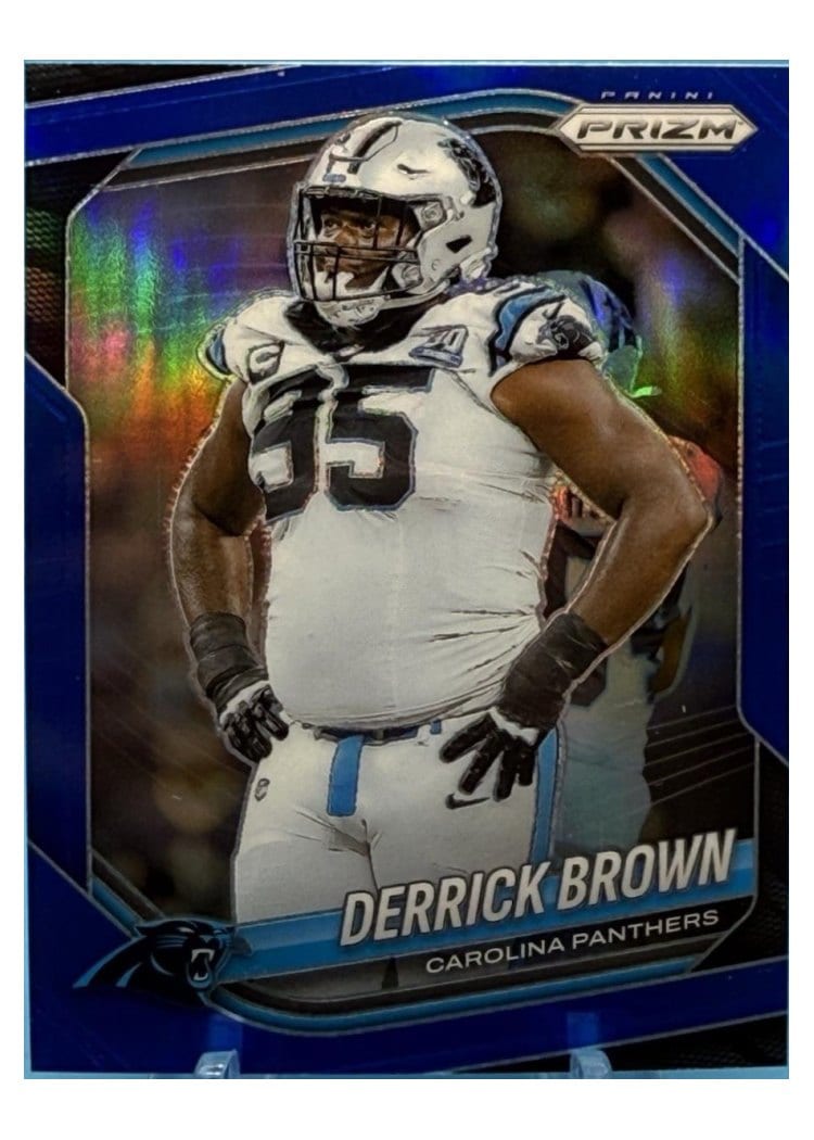 2025 Panini Prizm Base Set Derrick Brown #76 card