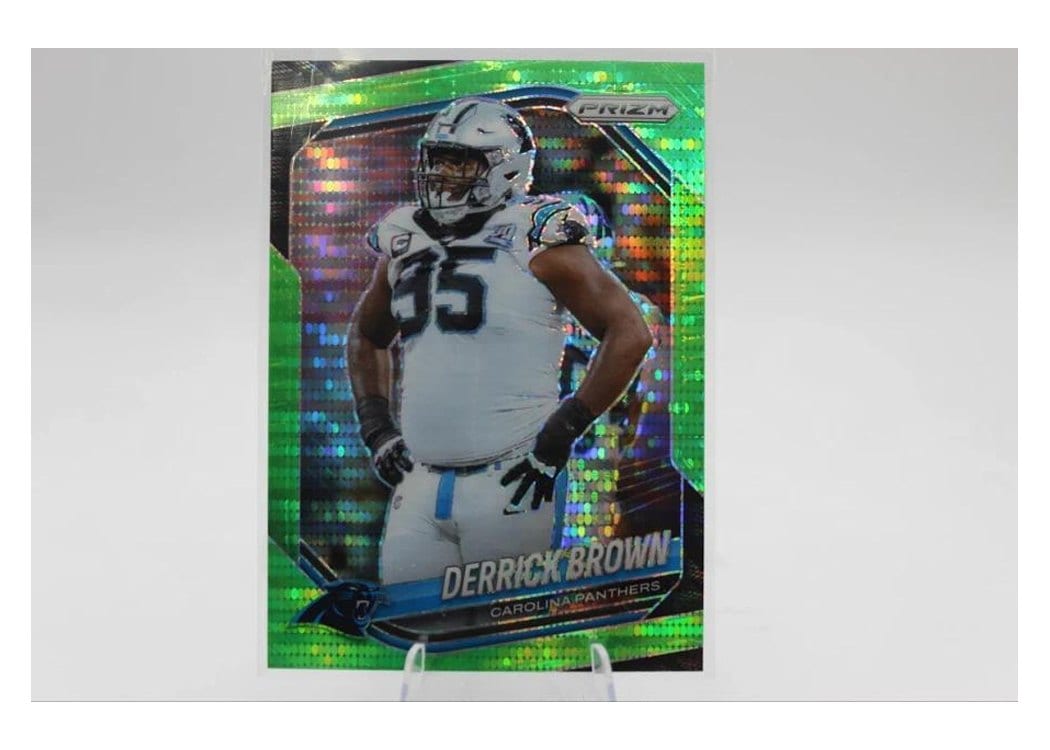 2025 Panini Prizm Base Set Derrick Brown #76 card
