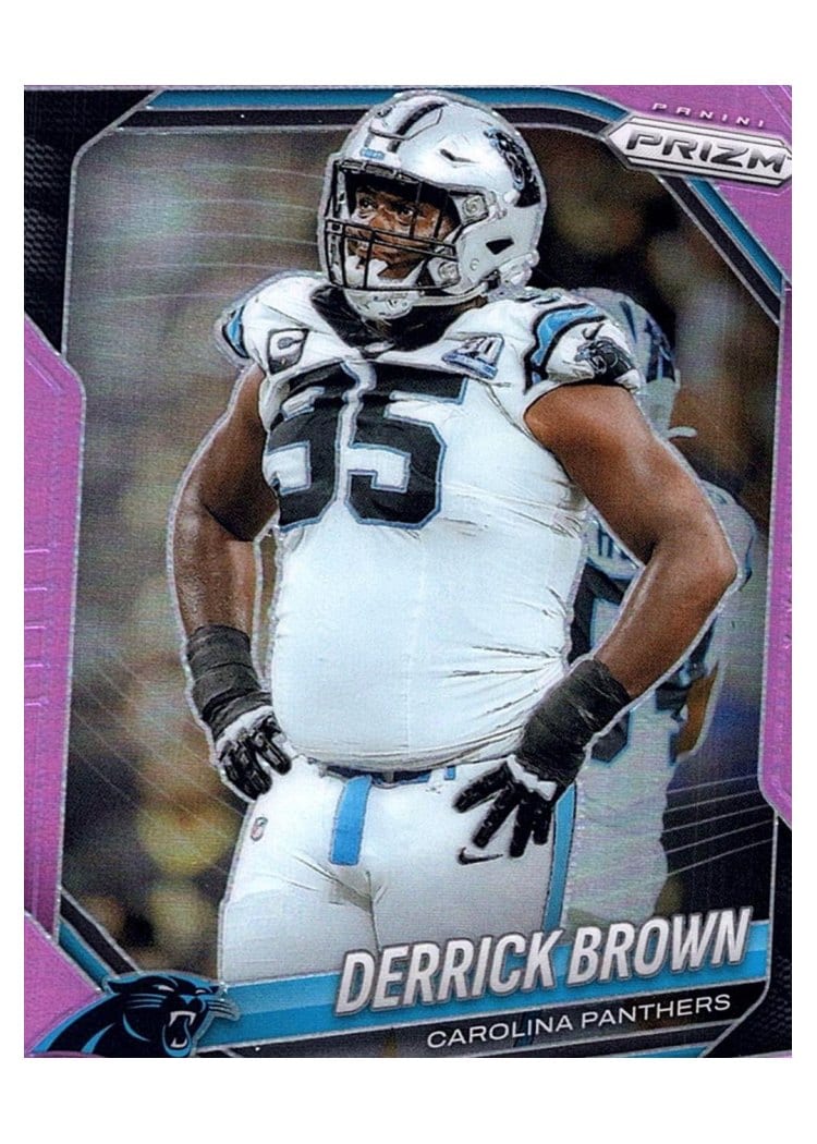 2025 Panini Prizm Base Set Derrick Brown #76 card