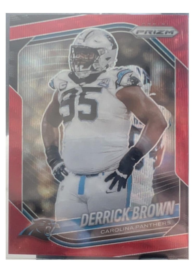 2025 Panini Prizm Base Set Derrick Brown #76 card