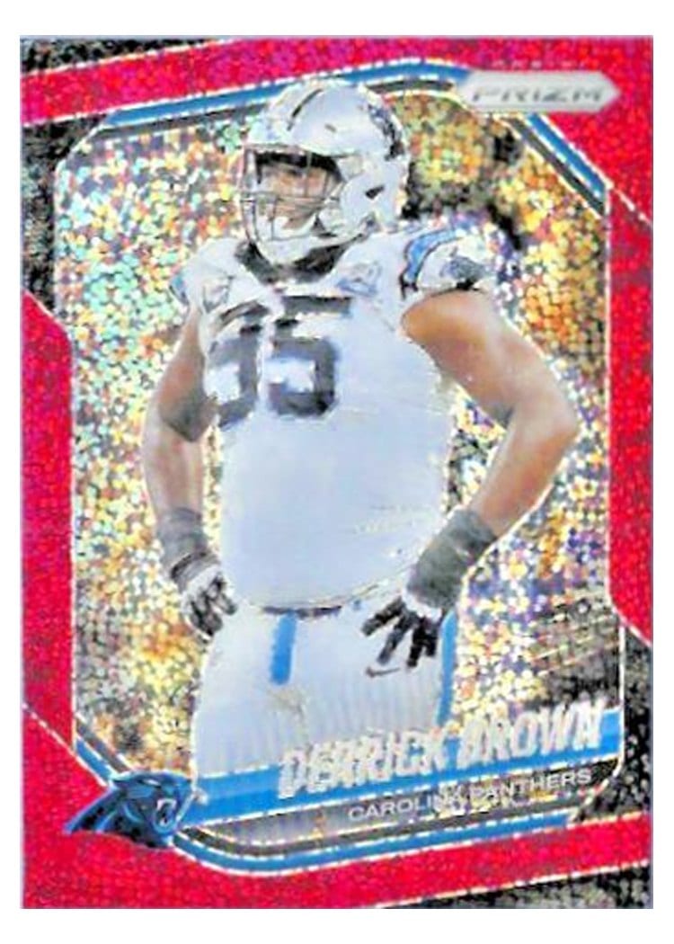 2025 Panini Prizm Base Set Derrick Brown #76 card