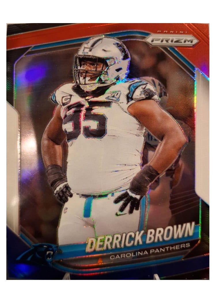 2025 Panini Prizm Base Set Derrick Brown #76 card