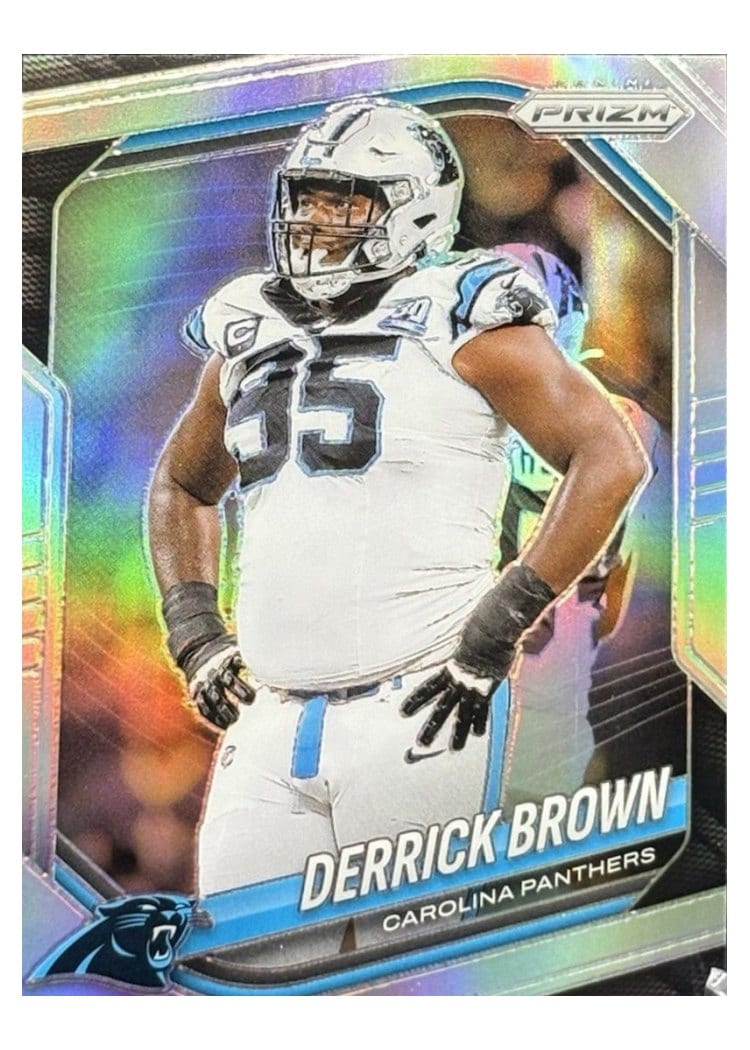 2025 Panini Prizm Base Set Derrick Brown #76 card