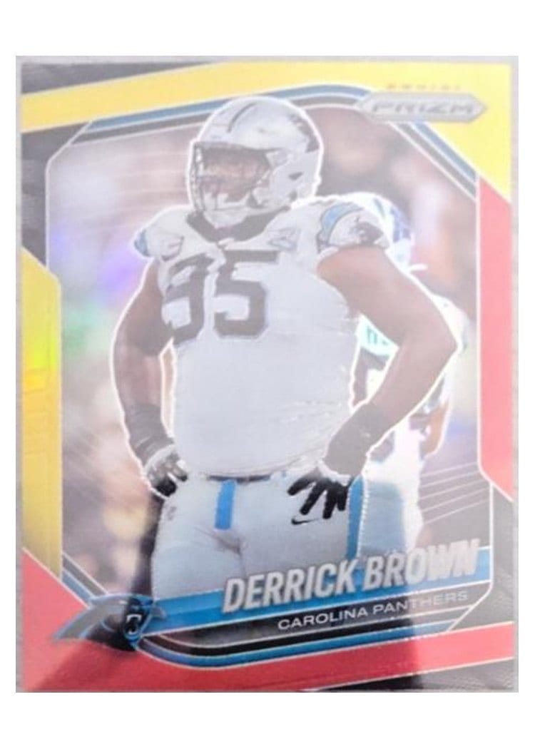 2025 Panini Prizm Base Set Derrick Brown #76 card