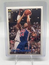 1995-96 Collector's Choice Base Set Derrick Coleman #138 card