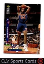 1995-96 Collector's Choice Base Set Derrick Coleman #182 card