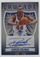 2023-24 Panini Phoenix Crusade Signatures Derrick Coleman #CS-DCO card