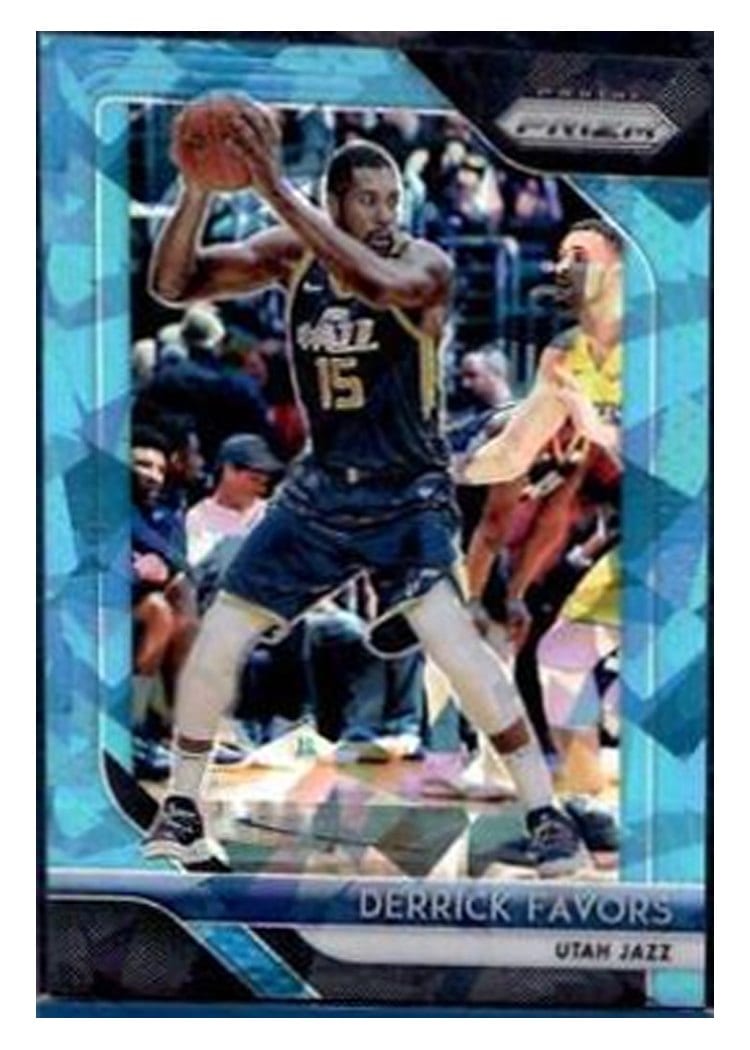 2018-19 Panini Prizm Base Set Derrick Favors #173 card
