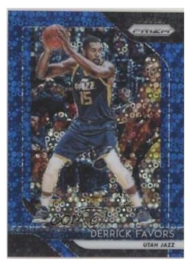 2018-19 Panini Prizm Base Set Derrick Favors #173 card