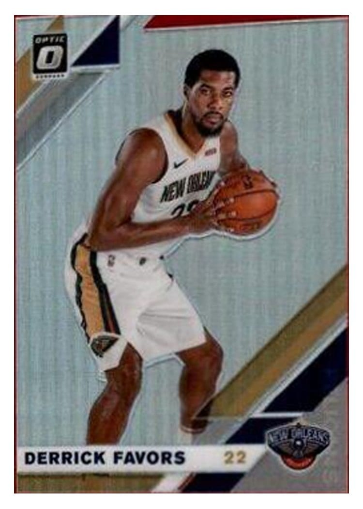 2019-20 Donruss Optic Base Set Derrick Favors #33 card